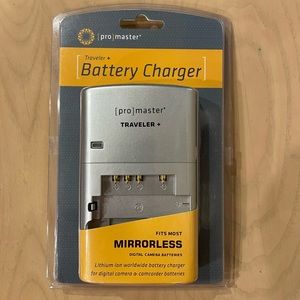 Promaster mirrorless camera battery charger